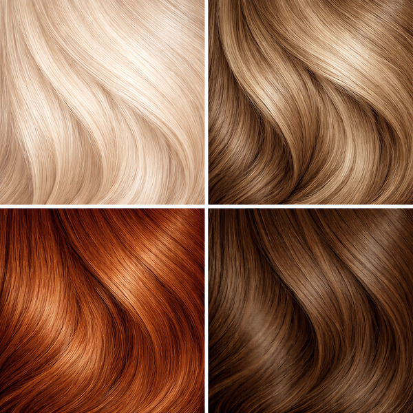 Blonde, Red or Light Brown